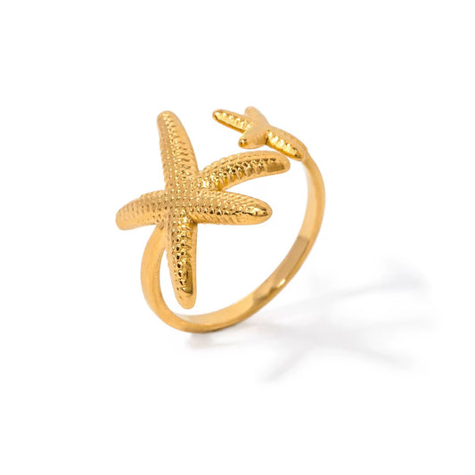 Bague Étoiles Jumelles
